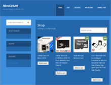 Tablet Screenshot of microcard.net